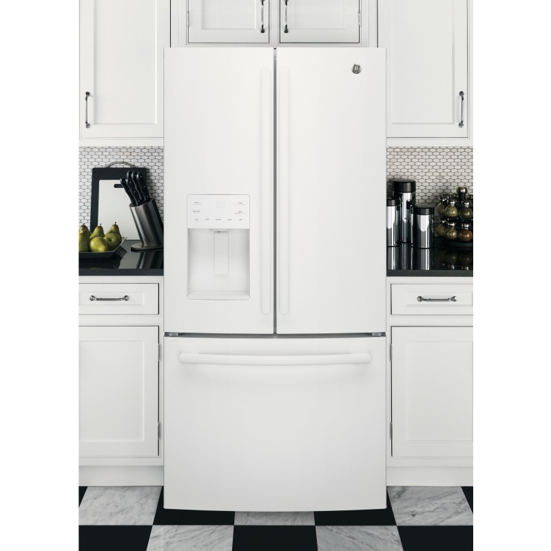 ge energy star 23.7 cu ft french door refrigerator