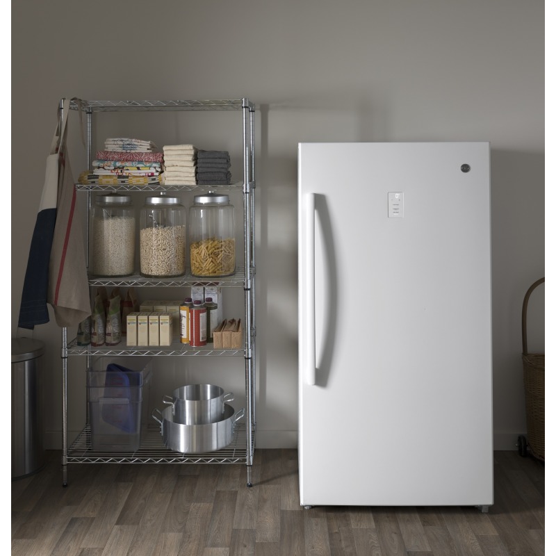 17.3 Cu. Ft. FrostFree Upright Freezer FUF17SMRWW by General Electric