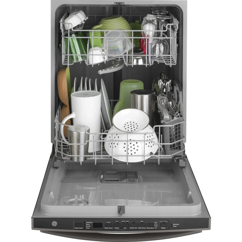 Dishwasher with Hidden Controls GDT605PBMTS by General Electric at
