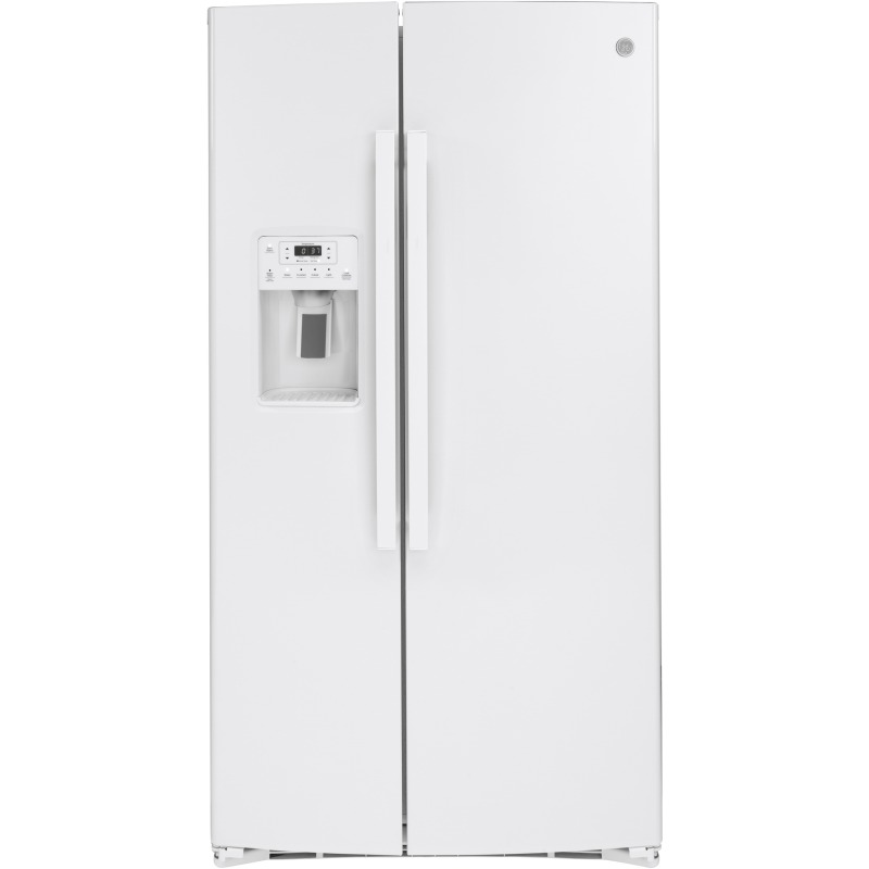 25.1 Cu. Ft. SideBySide Refrigerator GSS25IGNWW by General Electric
