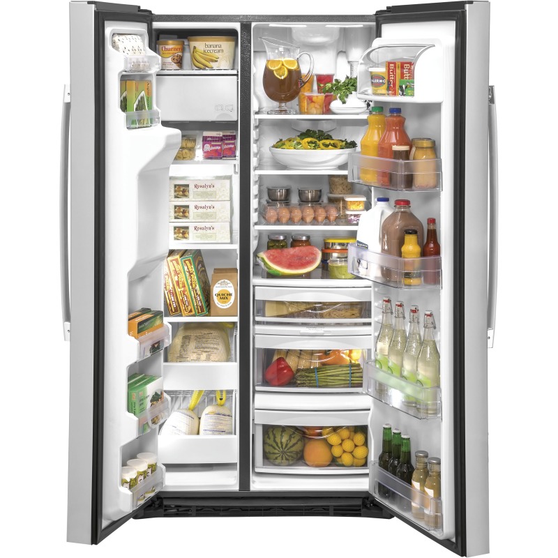 21.8 Cu. Ft. CounterDepth SideBySide Refrigerator GZS22IYNFS by