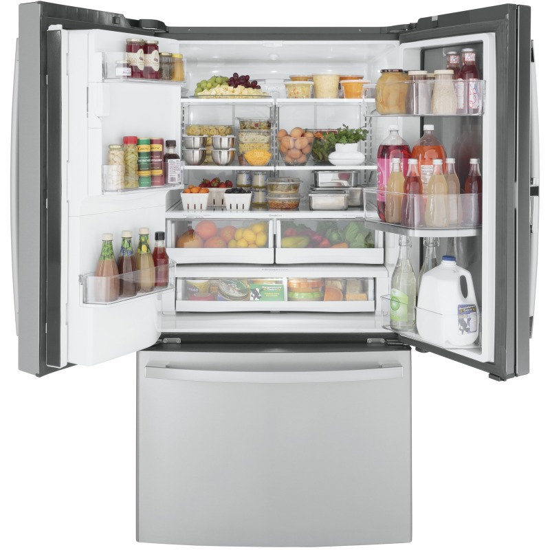 27.8 Cu. Ft. FrenchDoor Refrigerator with Door In Door GFD28GYNFS by