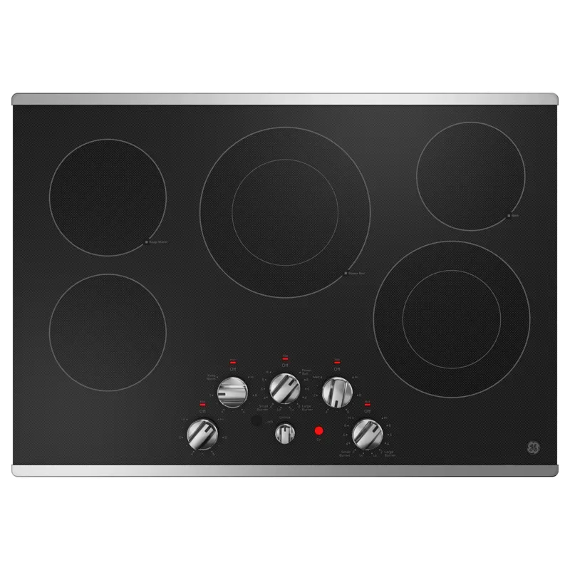 30\" Built-In Knob Control Electric Cooktop