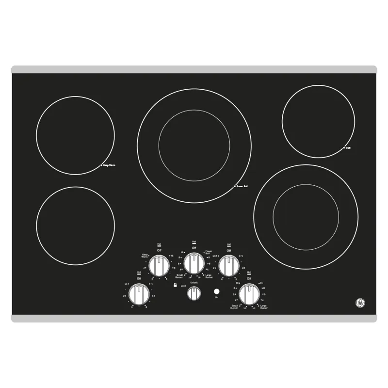 30\" Built-In Knob Control Electric Cooktop