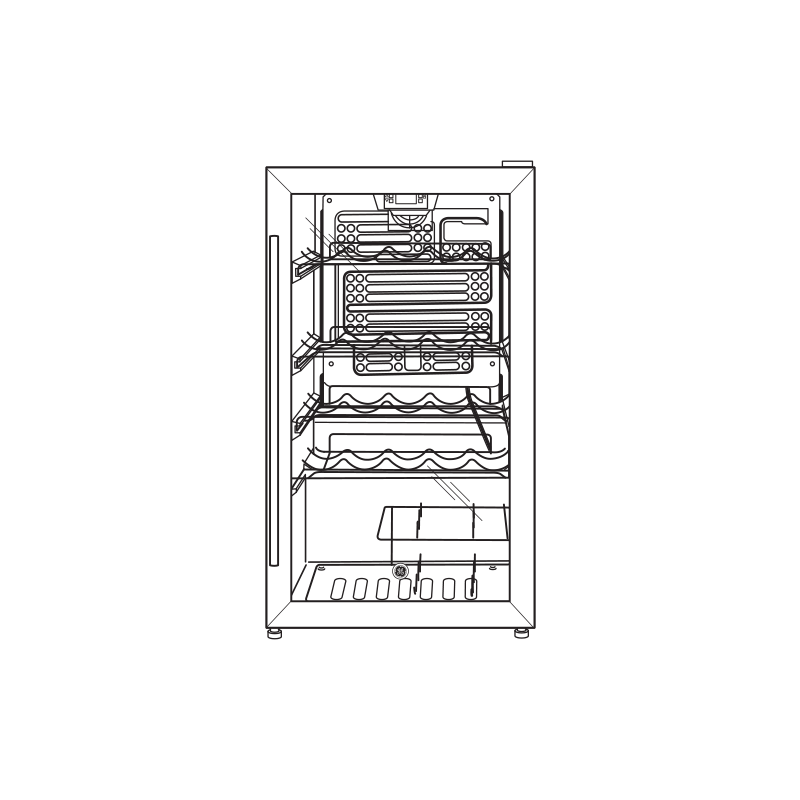 Wine Center GWS04HAESS by General Electric at Missouri Furniture