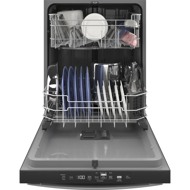 Top Control With Plastic Interior Dishwasher With Sanitize Cycle & Dry Boost