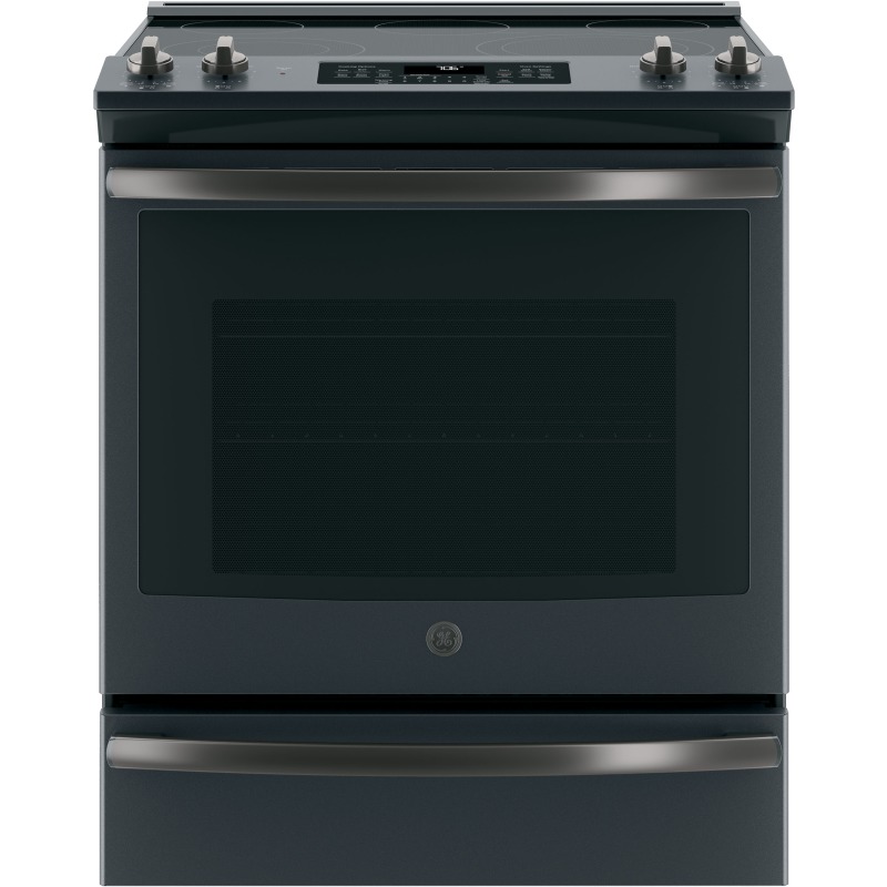 30" SlideIn Electric Convection Range JS760FLDS by General Electric at