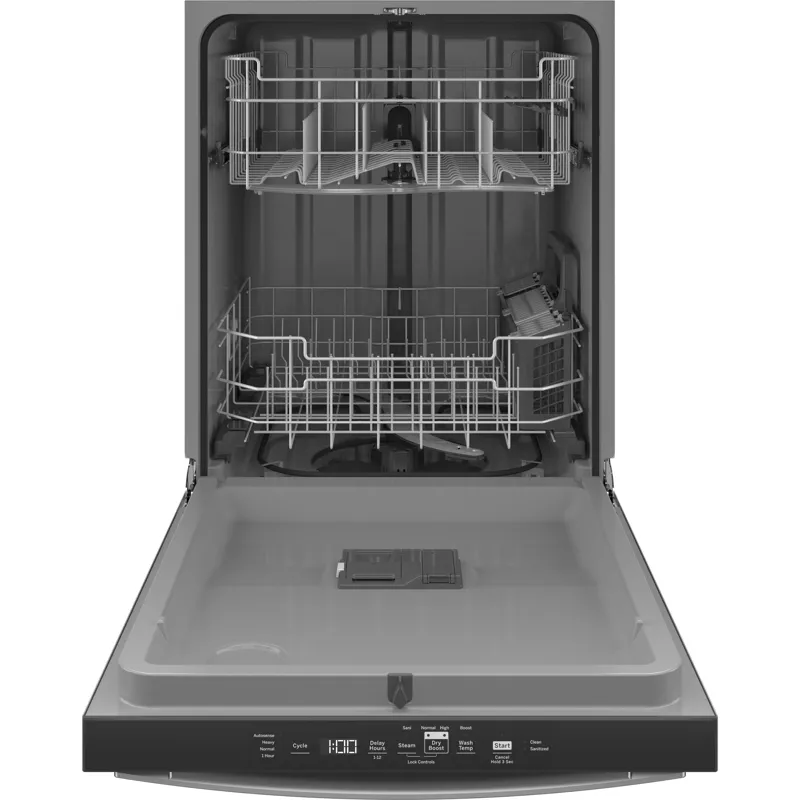 Top Control With Plastic Interior Dishwasher With Sanitize Cycle & Dry Boost