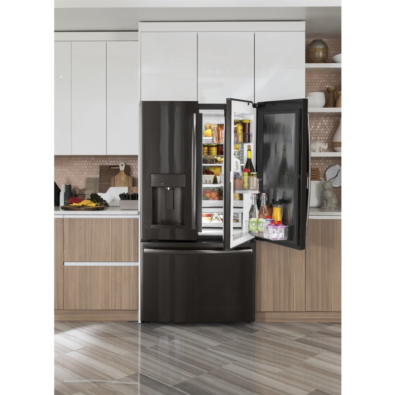 27.8 Cu. Ft. FrenchDoor Refrigerator with Door In Door GFD28GBLTS by