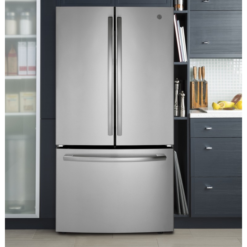 ENERGY STAR® 27.0 Cu. Ft. FrenchDoor Refrigerator GNE27ESMSS by
