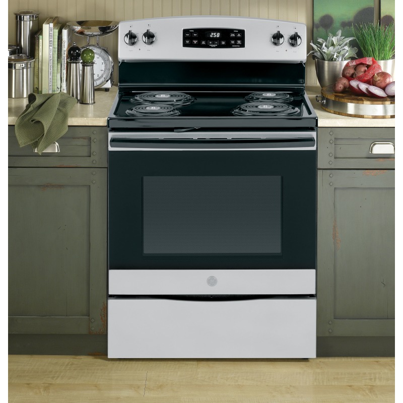 30" FreeStanding SelfClean Electric Range JB258GMSA by General