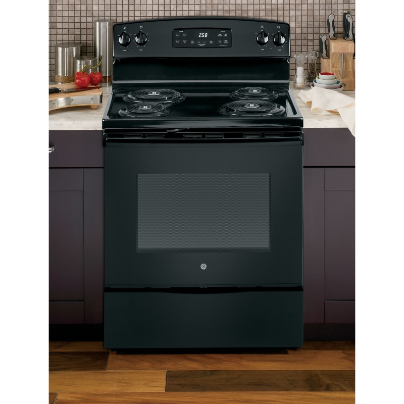 30" FreeStanding SelfClean Electric Range JB258DMBB by General