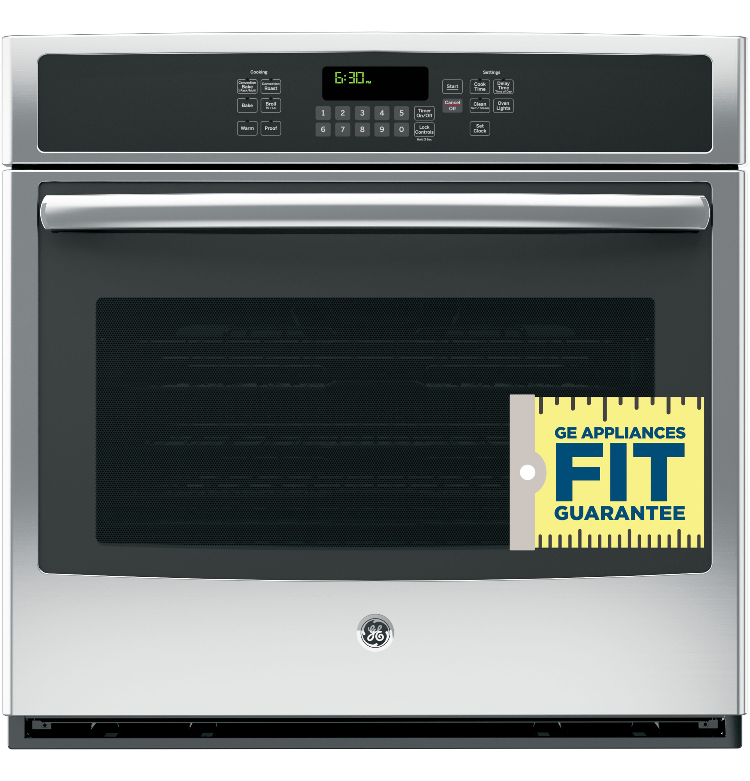 30" BuiltIn Single Convection Wall Oven JT5000SFSS by General Electric