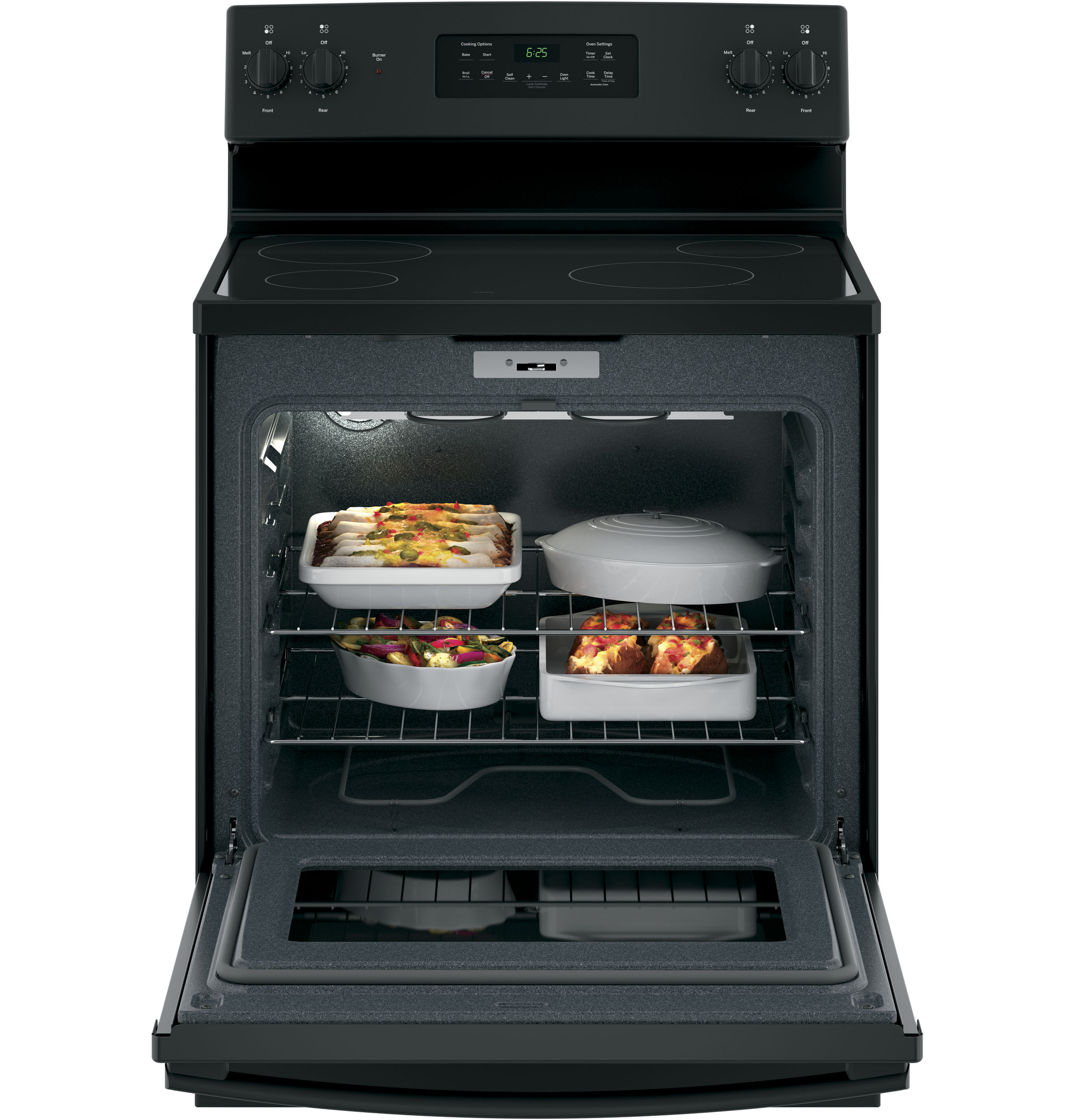 30" FreeStanding Electric Range JB625DKBB by General Electric at