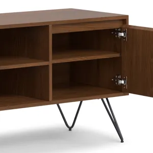Hunter - TV Media Stand - Walnut Veneer