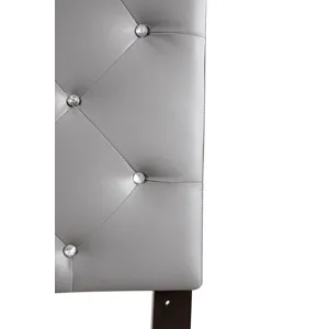 Super Nova - G0134-QHB Queen Bed Headboard - Light Gray