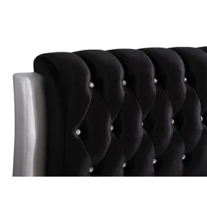 Marilla - G1503C-KB-UP King Bed - Silver