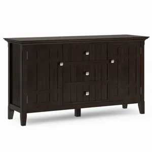 Bedford - Sideboard Buffet - Dark Tobacco Brown
