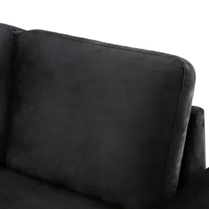 Sleeper Sectional Sofa, L-Shape Corner Couch Sofa Bed With Storage Ottoman & Hidden Arm Storage & US