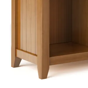 Acadian - 8 Cube Storage Sofa Table - Light Golden Brown