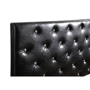 Super Nova - G0132-QHB Queen Bed Headboard - Black