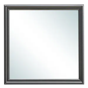 Lorana - G6502-M Mirror - Metalic Black