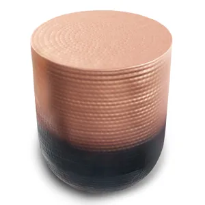 Nova - Metal Side Table - Copper Ombre
