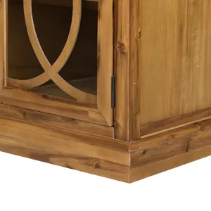 Stylish Design Desk - Brown