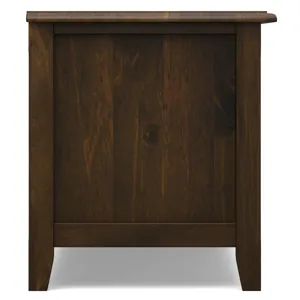 Burlington - 72\" Low TV Media Stand - Mahogany Brown