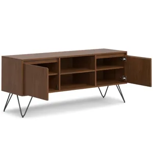 Hunter - TV Media Stand - Walnut Veneer