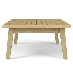 Palmetto - Outdoor Coffee Table - Light Teak