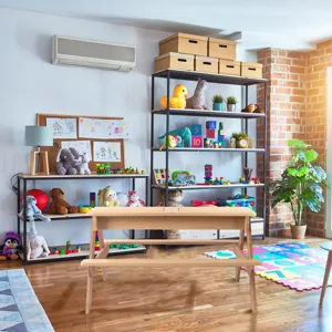 3-In-1 Kids Outdoor Wooden Picnic Table With Umbrella, Convertible Sand & Water, ASTM & CPSIA Certif