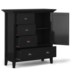 Redmond - Medium Storage Cabinet - Black