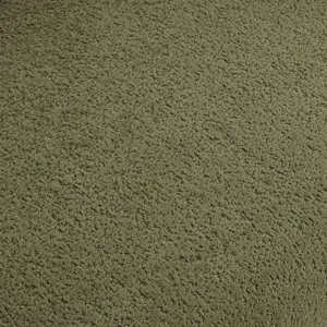 Modern Lamb Wool Sofa With Decorative Throw Pillows For Small Spaces - Emerald