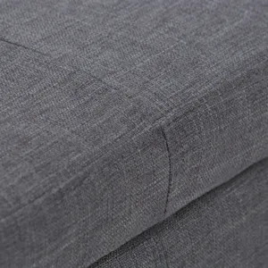Castleford - Storage Ottoman - Slate Grey