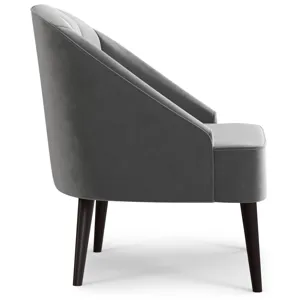 Harrah - Accent Chair - Smoky Grey