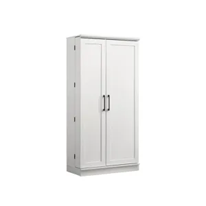 Lincoln - Storage Cabinet With Swing-Out Storage Door - White
