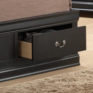 Louis Phillipe - G3150B-FSB Full Storage Bed - Black