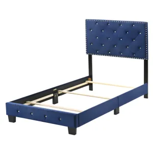 Suffolk - G1405-TB-UP Twin Bed - Navy Blue