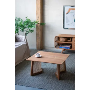 Teak Coffee Table - Natural Brown
