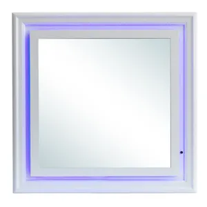 Lorana - Mirror-2 - Silver Champagne
