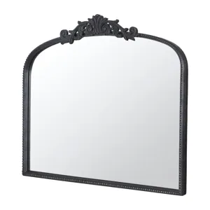 Classic Design Large Arch Mirror And Baroque Inspired Frame For Living Room Bathrrom Enterway Consol