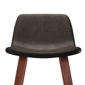 Addy - 26\" Counter Stool (Set of 2) - Distressed Brown