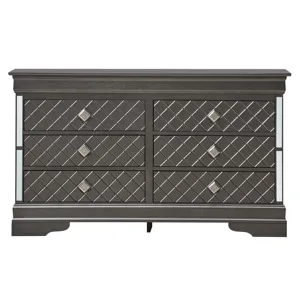 Verona - Dresser - Metalic Black