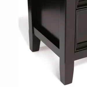 Amherst - Medium Storage Cabinet - Hickory Brown