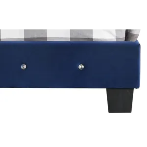 Suffolk - G1405-TB-UP Twin Bed - Navy Blue