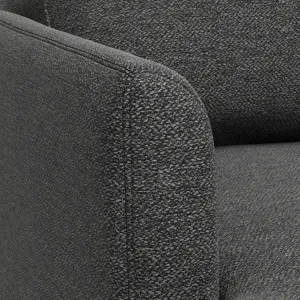 Livingston - 76\" Sofa - Charcoal Grey