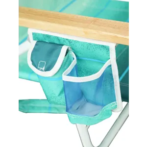 Backpack Beach Chair For Adults, Beach Towel, 5 Position Chair With Pouch Folding Lightweight Positi