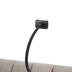 Convertible Sofa Bed Loveseat Sofa With Three USB Ports, Two Side Pockets, Two Cup Holders And 360° 