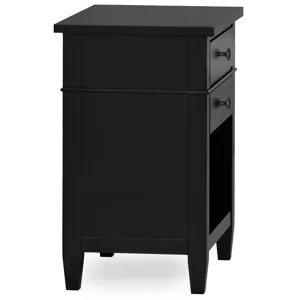 Carlton - Bedside Table - Black